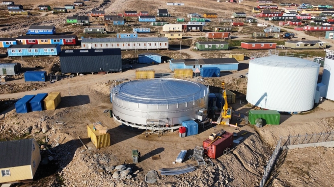 Watertank Groenland
