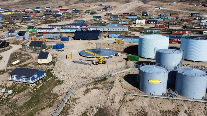 Watertank Groenland